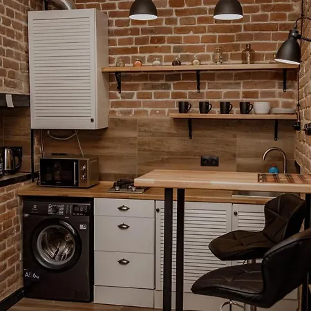 Apartment Warm Brick Wall *