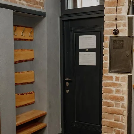Warm Brick Wall Apartment Lviv